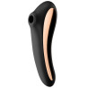 Satisfyer Stimulateur de clitoris Dual Kiss Satisfyer Noir